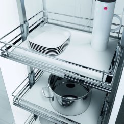Корзина для кухонного пенала VS TAL Larder (HSA) в корпус 450мм, сетка Premea
