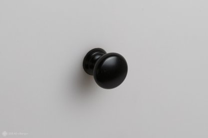 Ursula мебельная ручка-кнопка черная