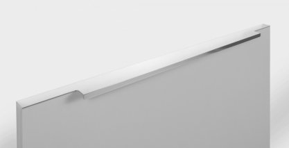 Ray торцевая мебельная ручка для фасадов 600 мм хром полированный