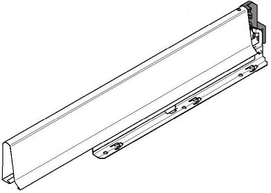 TANDEMBOX, царга под мойку 500мм, белая, левая
