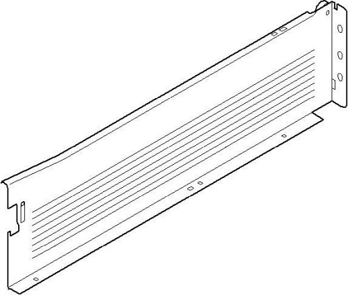 METABOX, Царга К, 118/500 мм, 25 кг, серая, лев.