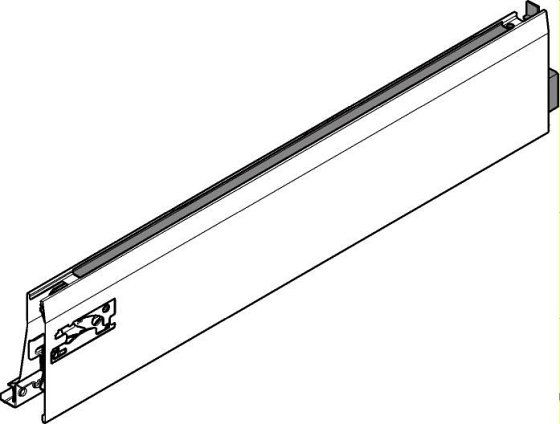 TANDEMBOX intivo, царга L 101/400мм, белая, прав.