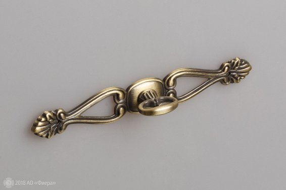 RC026 мебельная ручка-кнопка старинная латунь