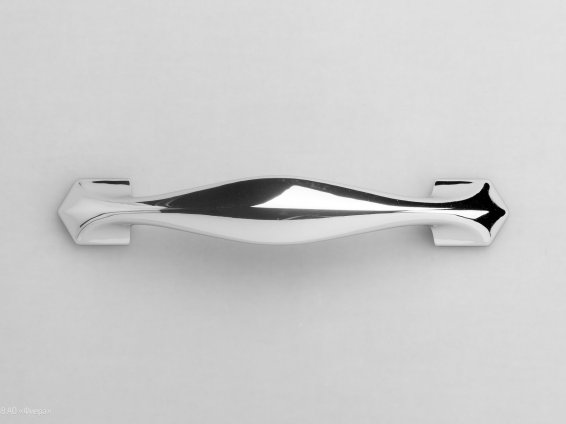 Novecento мебельная ручка-скоба 128 мм хром