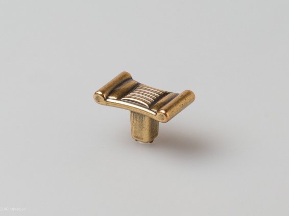 Orient мебельная ручка-кнопка состаренное золото