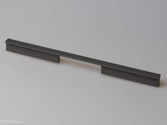 514 мебельная ручка-скоба 160-320 мм, свинцово-серый