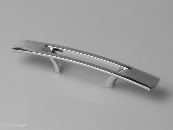 FS024 мебельная ручка-скоба 64 мм хром глянцевый