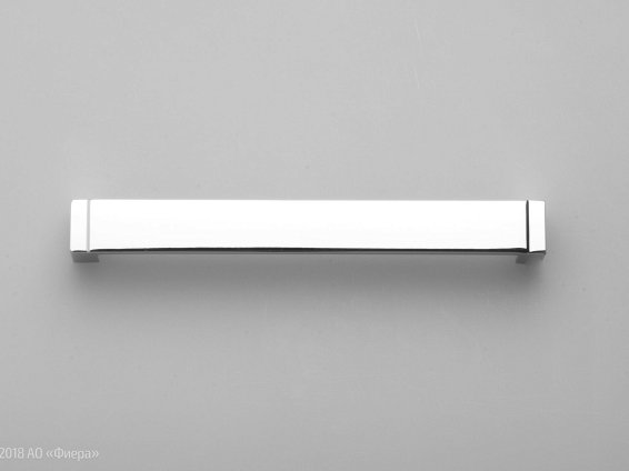 FS040 мебельная ручка-скоба 160 мм хром глянцевый