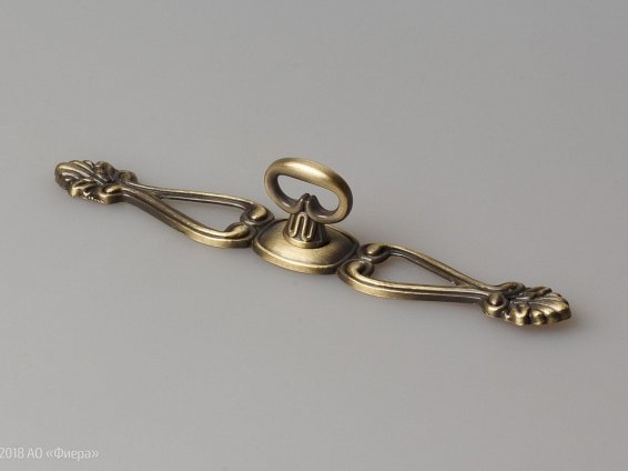 RC026 мебельная ручка-кнопка старинная латунь