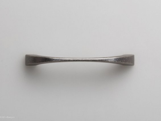 Elba мебельная ручка-скоба 96 мм черненый старинный цинк