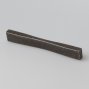 Linea мебельная ручка-профиль 96-128 мм железо матовое