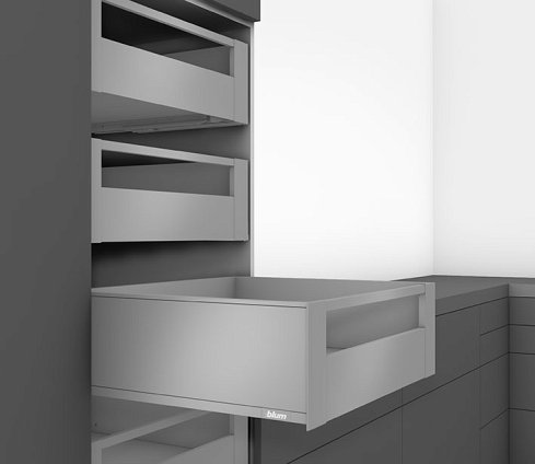 Внутренний ящик LEGRABOX pure (высота C 177, глубина 400 мм), серый орион