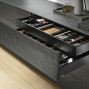 Внутренний ящик LEGRABOX pure (высота M 90,5, глубина 270 мм), терра-черный